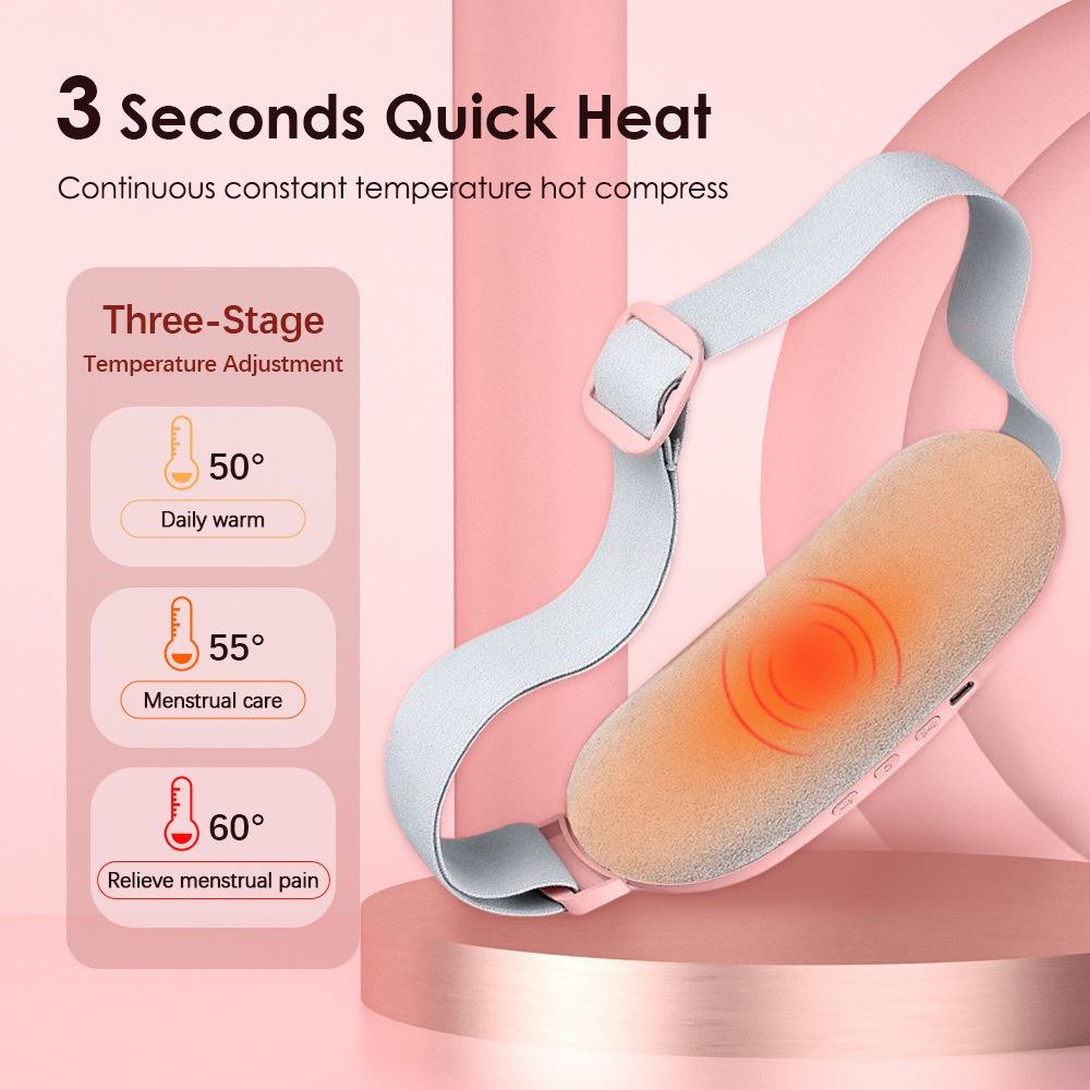 Period Pain Relief Massager – Portable Heat & Massage Therapy