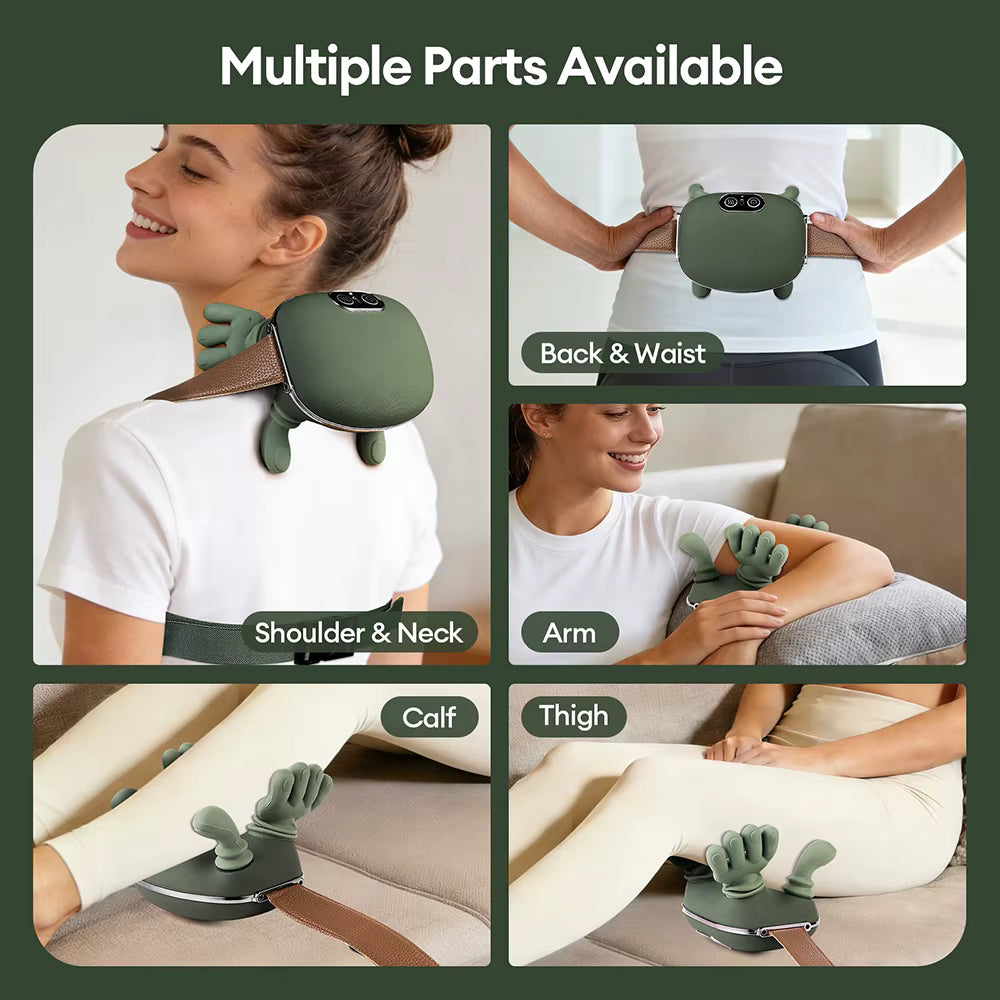 Neck & Shoulder Shiatsu Massager – Deep Kneading Electric Massage for Pain Relief & Muscle Relaxation